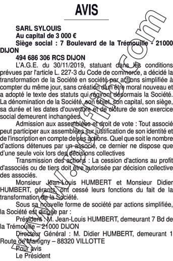 Contenu publication