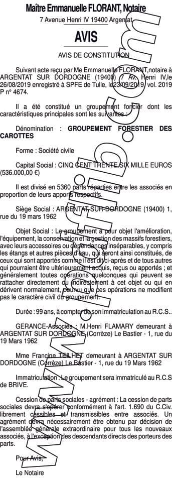 Contenu publication