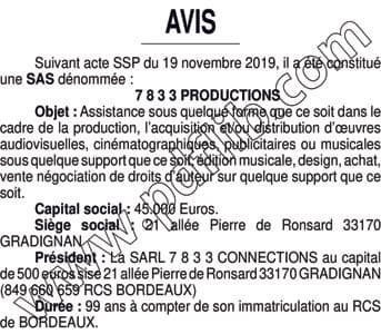 Contenu publication