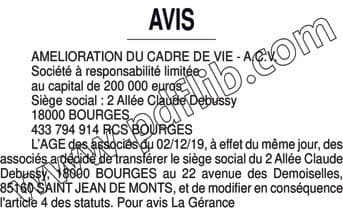 Contenu publication