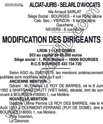 Contenu publication