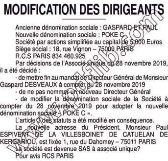 Contenu publication