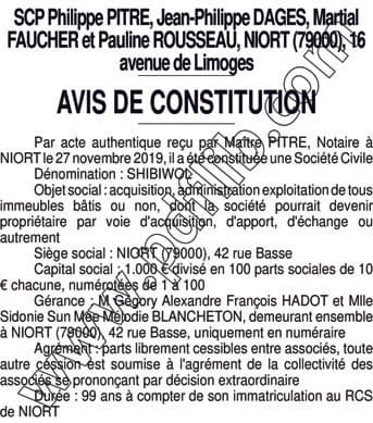 Contenu publication