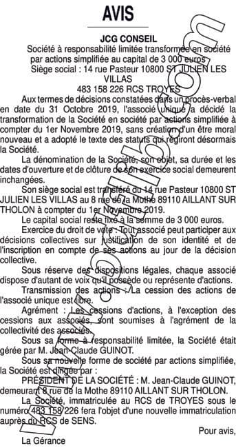 Contenu publication