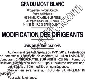 Contenu publication