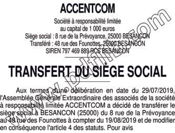 Contenu publication