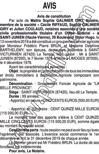 Contenu publication