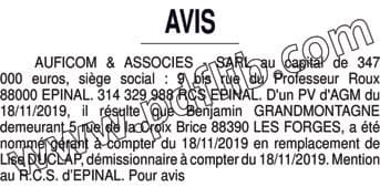 Contenu publication
