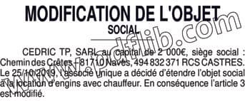 Contenu publication