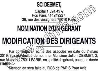 Contenu publication