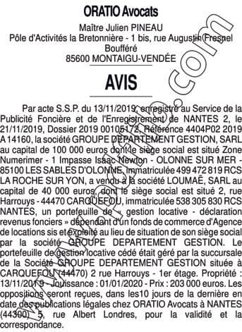 Contenu publication