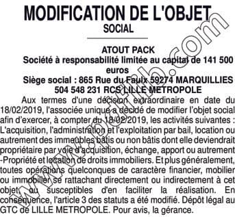 Contenu publication