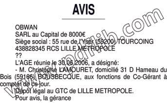Contenu publication