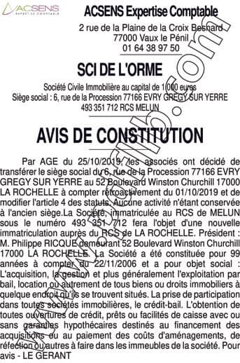 Contenu publication