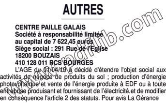 Contenu publication