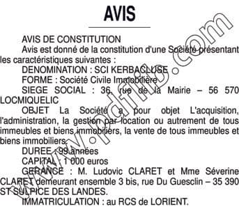 Contenu publication