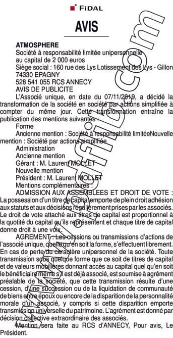 Contenu publication