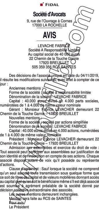 Contenu publication