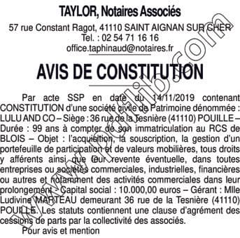 Contenu publication