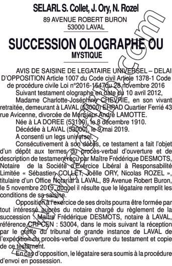 Contenu publication