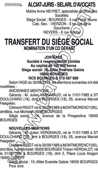 Contenu publication