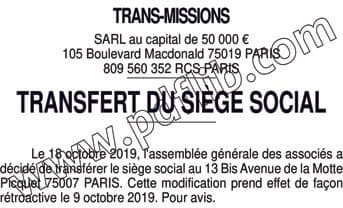 Contenu publication