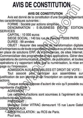 Contenu publication