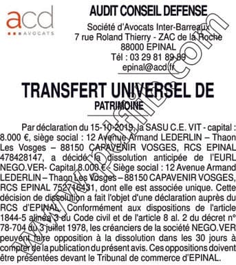 Contenu publication