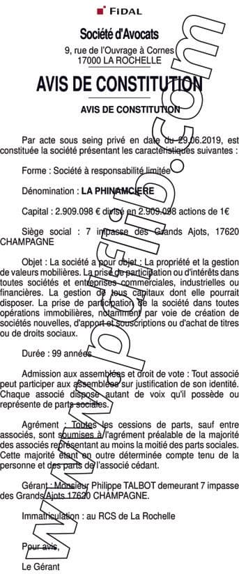 Contenu publication