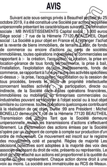 Contenu publication