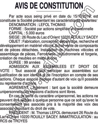 Contenu publication