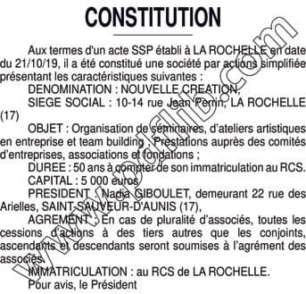 Contenu publication