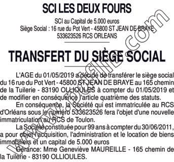 Contenu publication
