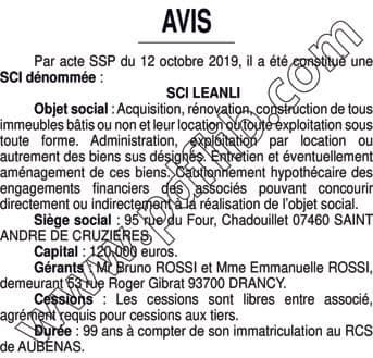 Contenu publication