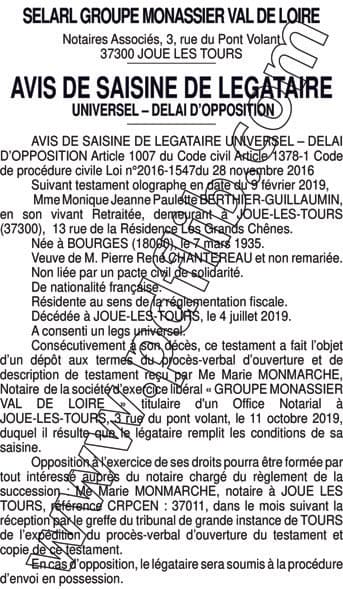 Contenu publication