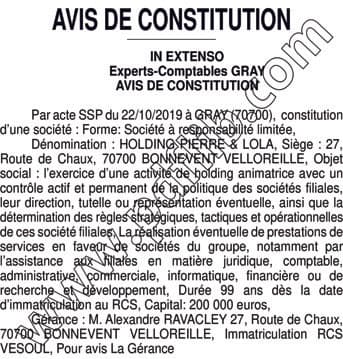 Contenu publication