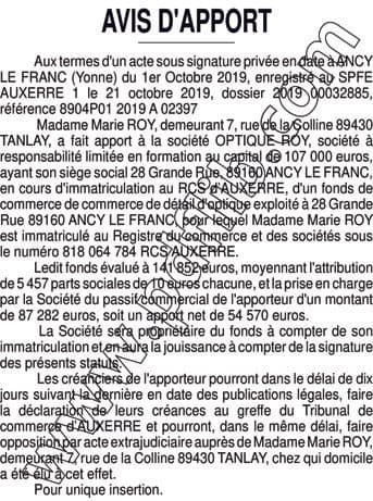 Contenu publication