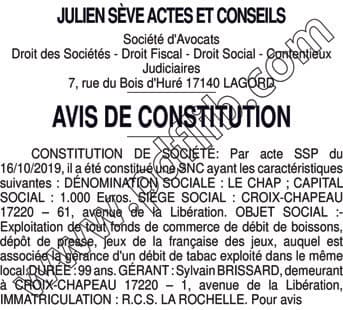 Contenu publication