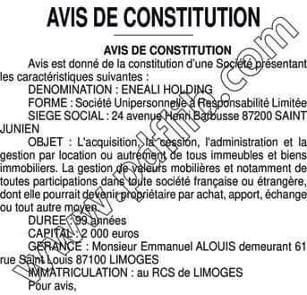 Contenu publication