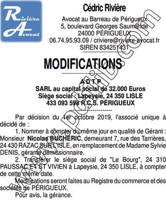 Contenu publication