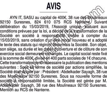 Contenu publication