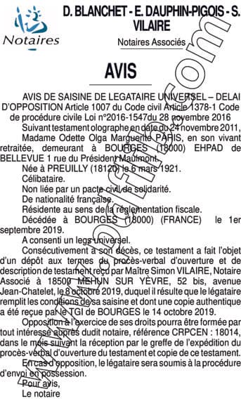 Contenu publication