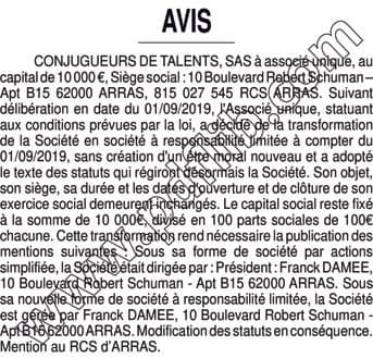 Contenu publication