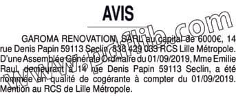Contenu publication