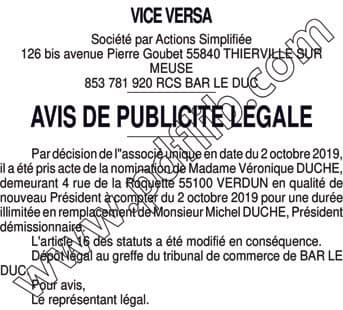 Contenu publication