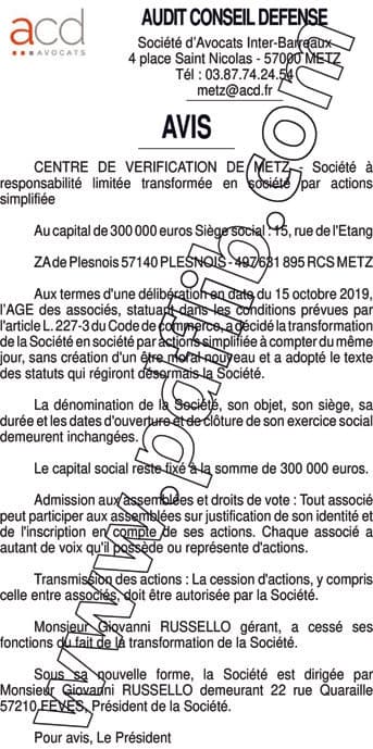 Contenu publication