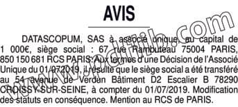 Contenu publication