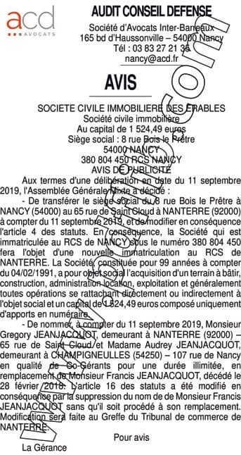 Contenu publication