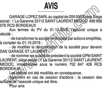 Contenu publication