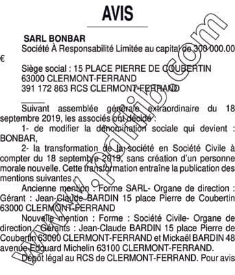 Contenu publication
